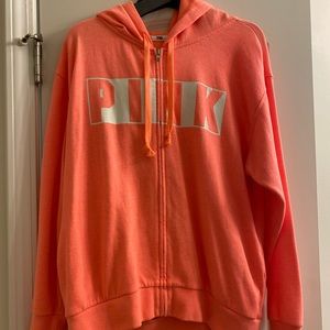 Neon Orange VS PINK hoodie